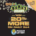 michigan daily 3 and 4 digit lottery numbers